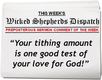 A good test of your love for God