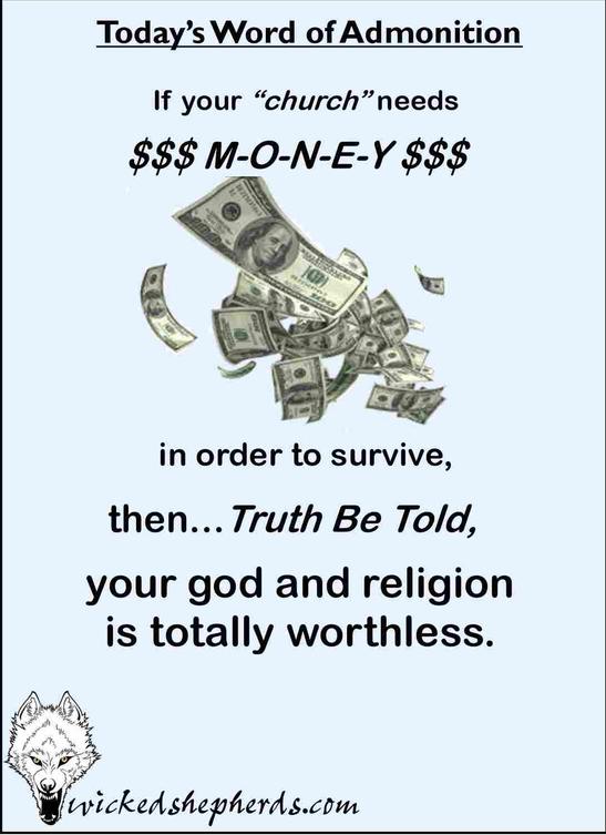 Does your church need money to survive