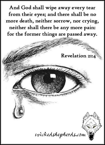 God shall wipe away every tear