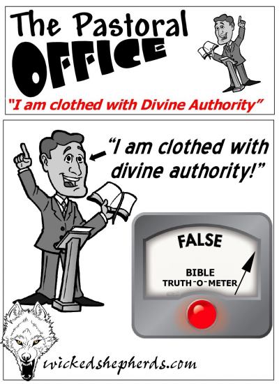 I am clothed with divine authority