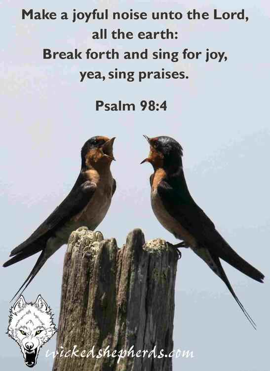 Make a joyful noise unto the Lord