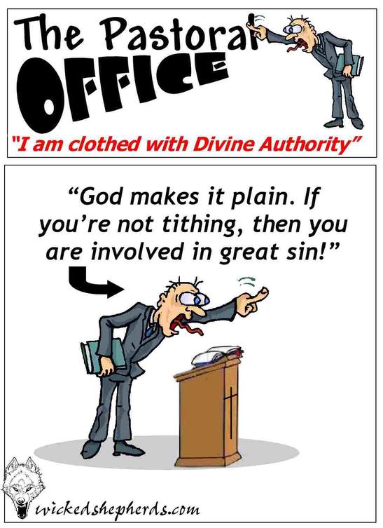 Not tithing equals great sin