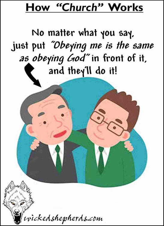 Obeying me is the same as obeying God