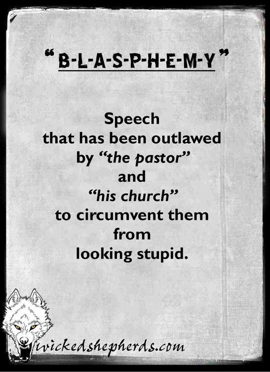 What is blasphemy
